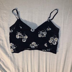 H&M flower crop top